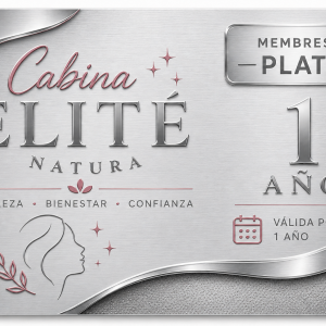 MEMBRESÍA PLATA 1 AÑO - CABINA CHIO LEMUS